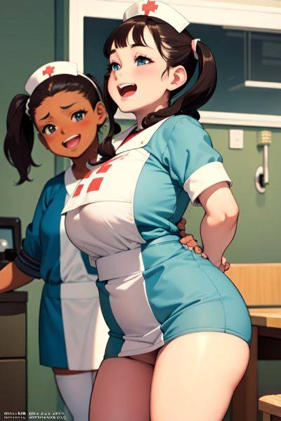 Anime Chubby Small Tits 20s Age Laughing Face Brunette Pigtails Hair Style Dark Skin Film Photo Yacht Side View Bending Over Nurse 3692340009022740442 - AI Hentai - aihentai.co on pornintellect.com