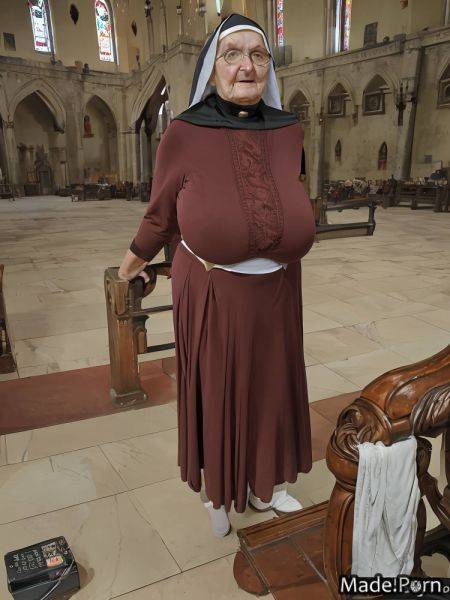 Hairy creepy woman short church indoors fully clothed AI porn - made.porn on pornintellect.com