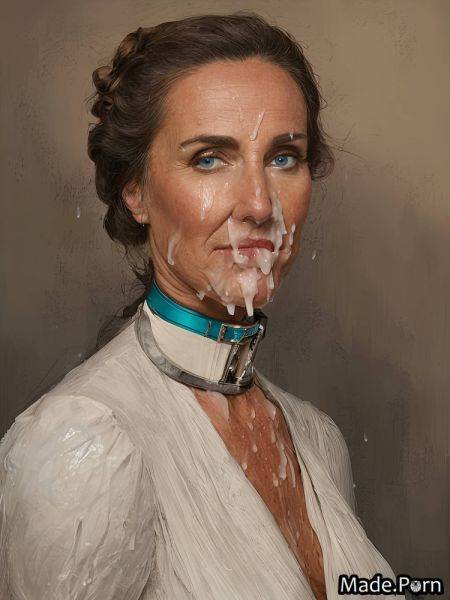 60 choker collar bukkake oil nipples hogtie AI porn - made.porn on pornintellect.com