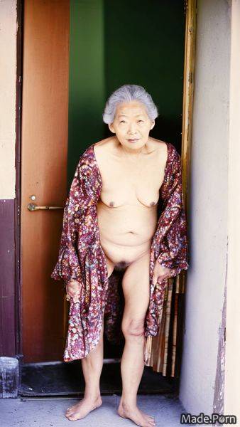 90 Harajuku, Tokyo topless standing traditional victorian wife AI porn - made.porn - city Tokyo on pornintellect.com