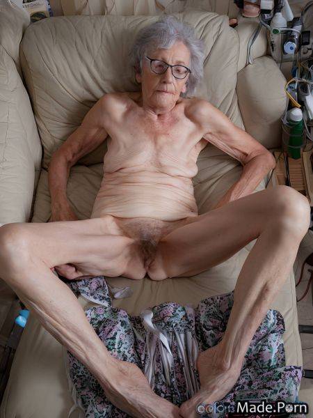 Muscular photo spreading legs sideview sleeping bare shoulders construction worker AI porn - made.porn on pornintellect.com