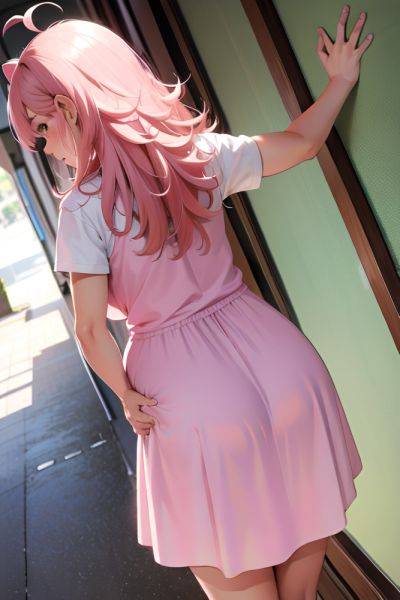 Anime Pregnant Small Tits 70s Age Sad Face Pink Hair Messy Hair Style Light Skin Comic Party Back View T Pose Schoolgirl 3688366305273227804 - AI Hentai - aihentai.co on pornintellect.com