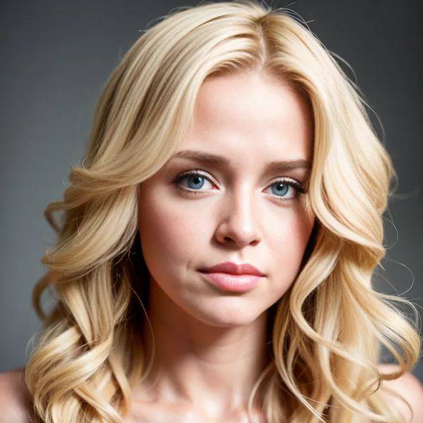 ,white people,woman,twenties,(RAW photo, best quality, masterpiece:1.1), (realistic, photo-realistic:1.2), ultra-detailed, ultra high res, physically-based rendering,long hair,curly hair,blonde hair,hair behind ear,(adult:1.5) - pornmake.ai on pornintellect.com
