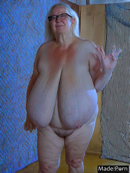 Full shot 18 long hair nude glasses inverted bobcut big ass AI porn - made.porn on pornintellect.com