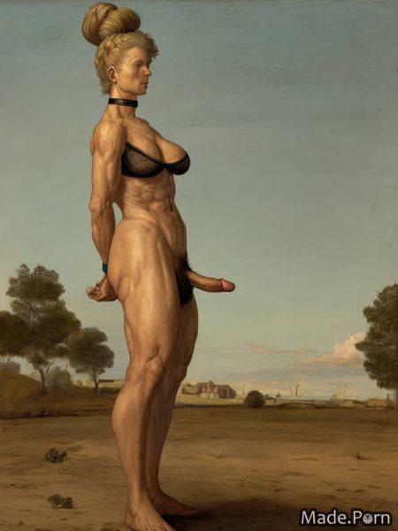 Big balls blonde athlete standing bdsm big cock busty AI porn - made.porn on pornintellect.com