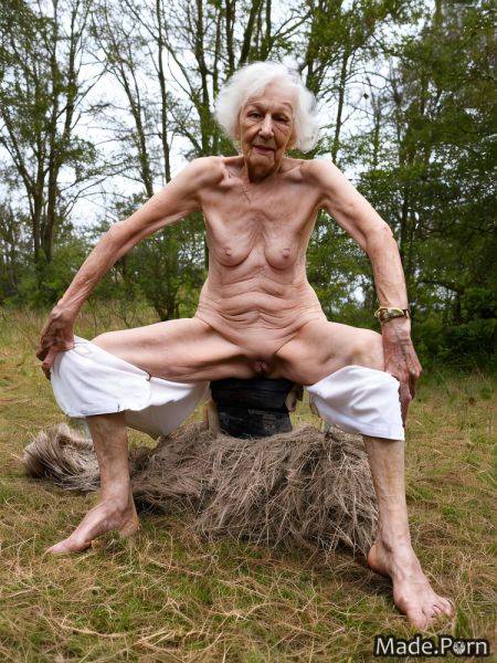 Skinny photo squatting gyno goth spreading legs woman AI porn - made.porn on pornintellect.com