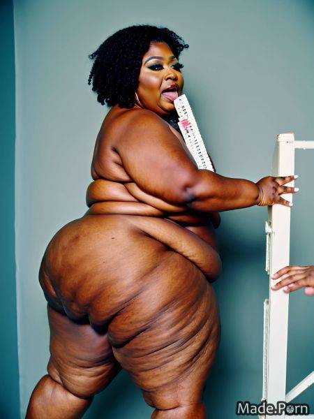 Thick short tanned skin sideview big hips curly hair big ass AI porn - made.porn on pornintellect.com