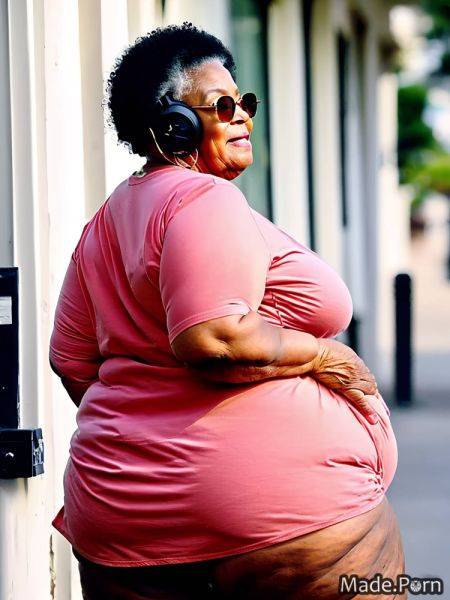 Bimbo 80 fat cinematic african american oversized shirt big ass AI porn - made.porn - Usa on pornintellect.com