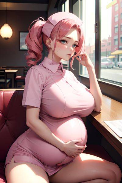 Anime Pregnant Huge Boobs 18 Age Pouting Lips Face Pink Hair Slicked Hair Style Light Skin Crisp Anime Restaurant Side View Spreading Legs Nurse 3688806968922858435 - AI Hentai - aihentai.co on pornintellect.com
