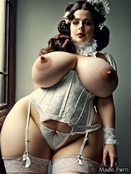 Victorian big hips woman thighs saggy tits fat nipples AI porn - made.porn on pornintellect.com