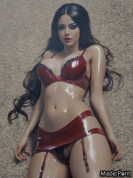 Silk red latina standing athlete lipstick tight AI porn - made.porn on pornintellect.com