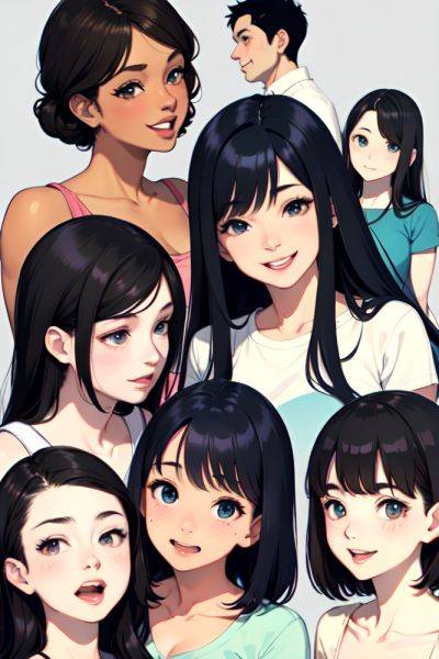 Anime Pregnant Small Tits 50s Age Laughing Face Black Hair Straight Hair Style Light Skin Skin Detail (beta) Snow Front View Plank Teacher 3689069818313029963 - AI Hentai - aihentai.co on pornintellect.com