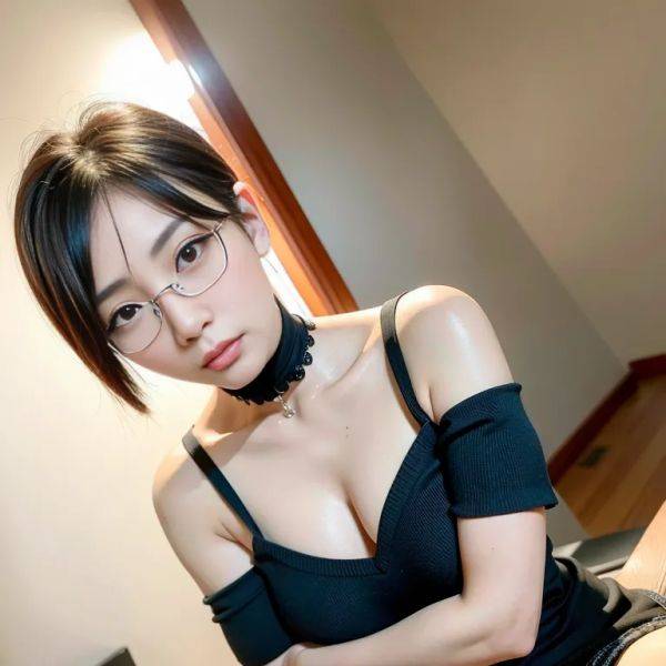 ,korean,kpop idol,woman,twenties,(RAW photo, best quality, masterpiece:1.1), (realistic, photo-realistic:1.2), ultra-detailed, ultra high res, physically-based rendering,short hair,pixie cut,black hair,seductive,Looking - pornmake.ai - North Korea on pornintellect.com