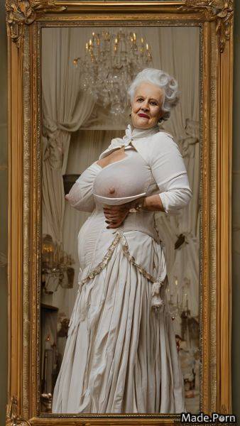 Made white hair big tits nipples looking at viewer princess victorian AI porn - made.porn on pornintellect.com