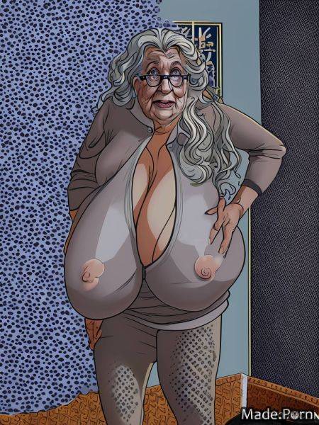 Negligee shirt messy hair thick nude soccer cupless bra AI porn - made.porn on pornintellect.com