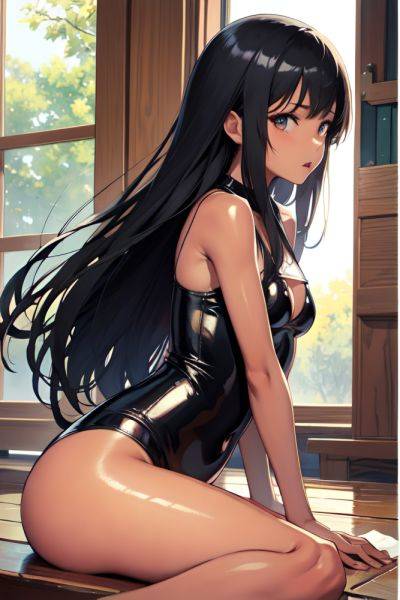 Anime Skinny Small Tits 18 Age Shocked Face Black Hair Straight Hair Style Dark Skin Watercolor Church Side View Plank Latex 3689309480102226944 - AI Hentai - aihentai.co on pornintellect.com