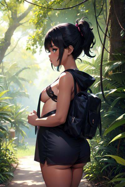 Anime Chubby Small Tits 18 Age Pouting Lips Face Black Hair Pixie Hair Style Dark Skin Soft Anime Jungle Side View Cumshot Goth 3689313345727763033 - AI Hentai - aihentai.co on pornintellect.com