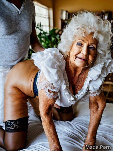 Made indoors slutty looking at viewer kneeling doggystyle wild afro AI porn - made.porn on pornintellect.com