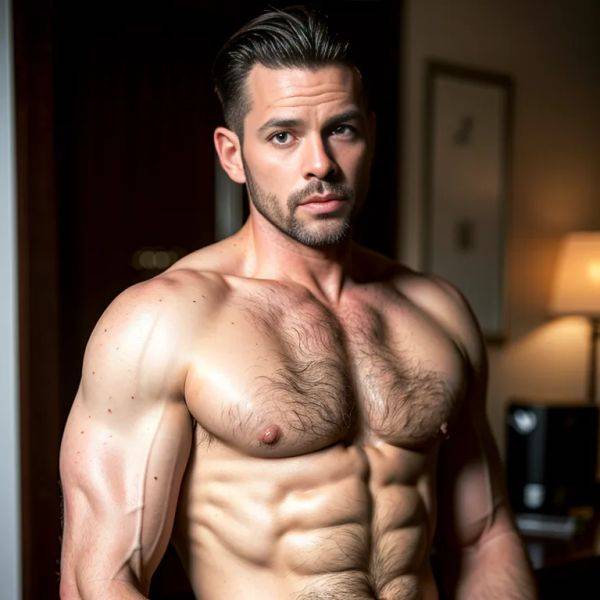 ,white people,manly man,thirties,(RAW photo, best quality, masterpiece:1.1), (realistic, photo-realistic:1.2), ultra-detailed, ultra high res, physically-based rendering,(adult:1.5) - pornmake.ai on pornintellect.com