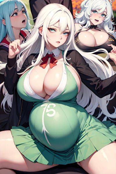 Anime Pregnant Huge Boobs 70s Age Ahegao Face White Hair Messy Hair Style Light Skin Comic Meadow Close Up View Straddling Schoolgirl 3697028823728449745 - AI Hentai - aihentai.co on pornintellect.com