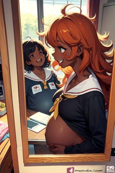Anime Pregnant Small Tits 60s Age Laughing Face Ginger Messy Hair Style Dark Skin Mirror Selfie Yacht Side View Gaming Schoolgirl 3697589318056491579 - AI Hentai - aihentai.co on pornintellect.com