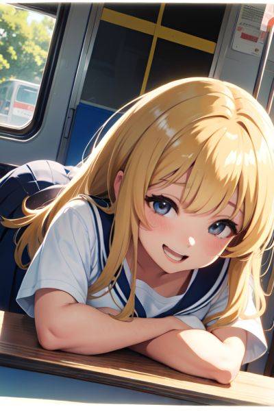 Anime Chubby Small Tits 70s Age Laughing Face Blonde Straight Hair Style Dark Skin Watercolor Bus Close Up View Bending Over Schoolgirl 3697809649447491079 - AI Hentai - aihentai.co on pornintellect.com