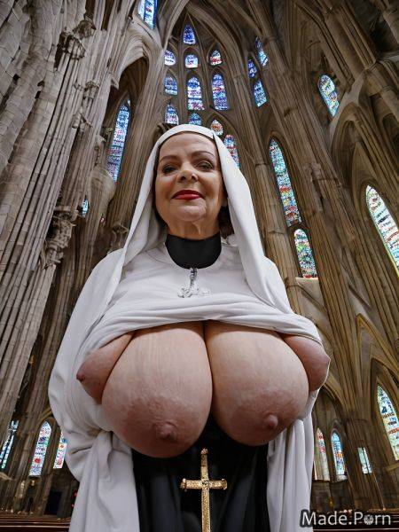 Church big hips nun thick thighs gigantic boobs 70 hairy AI porn - made.porn on pornintellect.com