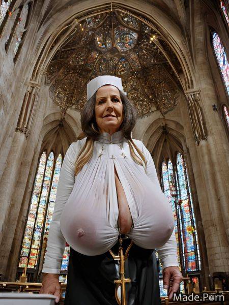 Church ssbbw thick thighs big hips 70 nun made AI porn - made.porn on pornintellect.com