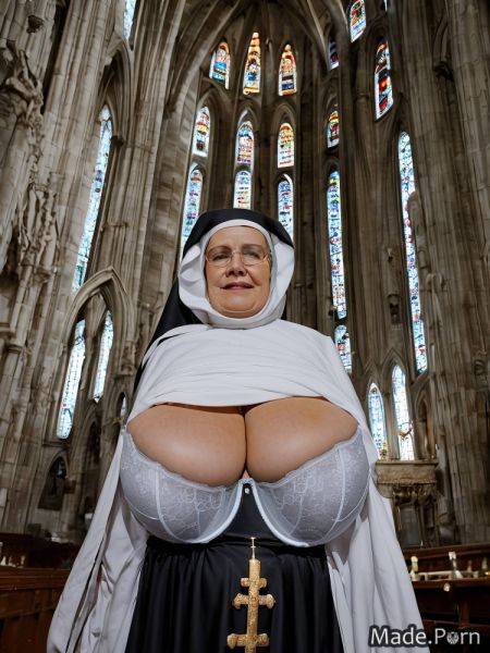 Nun made ssbbw big hips church gigantic boobs woman AI porn - made.porn on pornintellect.com