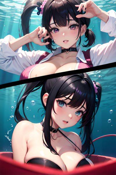 Anime Busty Huge Boobs 80s Age Orgasm Face Black Hair Pigtails Hair Style Light Skin Crisp Anime Underwater Close Up View Gaming Schoolgirl 3698335353448128400 - AI Hentai - aihentai.co on pornintellect.com