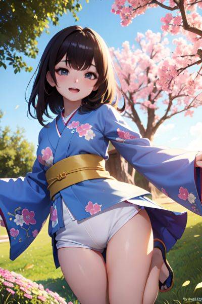 Anime Busty Small Tits 18 Age Ahegao Face Brunette Bangs Hair Style Light Skin 3d Meadow Back View Jumping Kimono 3698528625204996257 - AI Hentai - aihentai.co on pornintellect.com