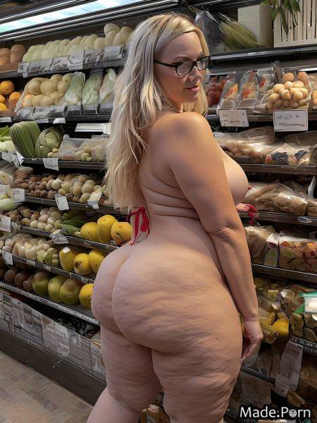 Gigantic boobs bbw seduction woman german grocery store oiled body AI porn - made.porn - Germany on pornintellect.com