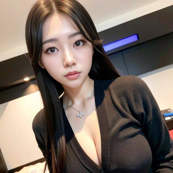 ,korean,kpop idol,woman,twenties,(RAW photo, best quality, masterpiece:1.1), (realistic, photo-realistic:1.2), ultra-detailed, ultra high res, physically-based rendering,long hair,black hair,(adult:1.5) - pornmake.ai - North Korea on pornintellect.com