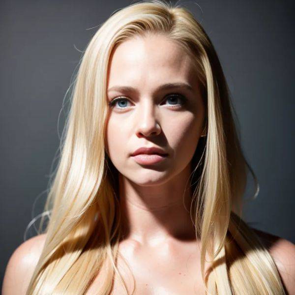 ,white people,woman,thirties,(RAW photo, best quality, masterpiece:1.1), (realistic, photo-realistic:1.2), ultra-detailed, ultra high res, physically-based rendering,long hair,blonde hair,large forehead,blue eyes,beautiful,cool,(adult:1.5) - pornmake.ai on pornintellect.com