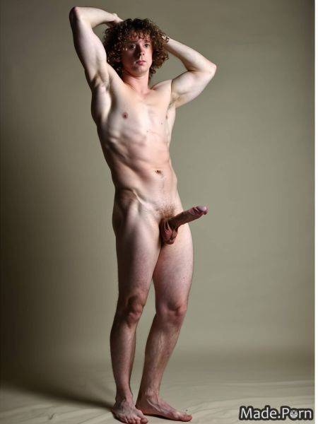 Nude thighs standing gay bottomless veiny dick big balls AI porn - made.porn on pornintellect.com