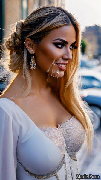 Cleavage wedding looking at viewer kneeling perfect body roleplay begging AI porn - made.porn on pornintellect.com