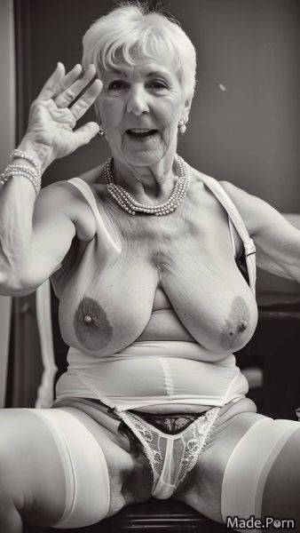 Perfect boobs fisheye short hair vintage amateur shaved necklace AI porn - made.porn on pornintellect.com