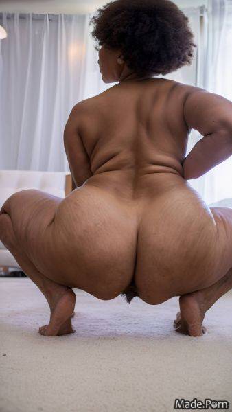 Looking back african american nude spreading ass big hips hairy looking at viewer AI porn - made.porn - Usa on pornintellect.com