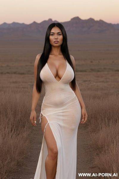 ((native american women, apache woman, milf, 0 years old, beautiful woman, long straight black hair, expressive thick black eyebrows, gorgeous body, wide hips, hanging massive breasts)) ((white torn - ai-porn.ai - Usa on pornintellect.com