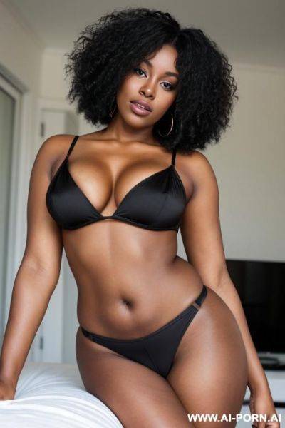 A beautiful black woman with american ancestry - ai-porn.ai - Usa on pornintellect.com