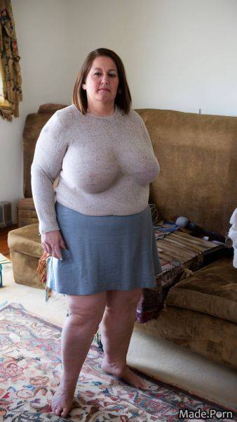 Woman huge boobs 60 bangs hair ssbbw fat photo AI porn - made.porn on pornintellect.com