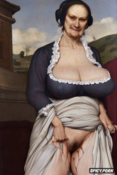 Giant and perfectly round areolas very big fat tits, victorian style - spicy.porn on pornintellect.com