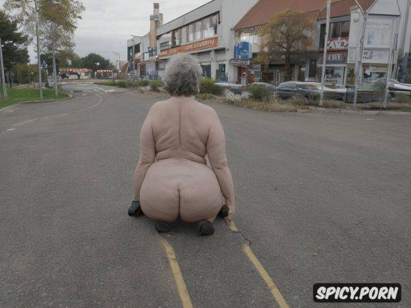 Low angle camera, two old woman, gorgeous, in busy street, mature - spicy.porn on pornintellect.com