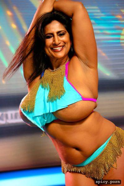 Full body view, curvy body, color photo, performing on stage - spicy.porn - India on pornintellect.com