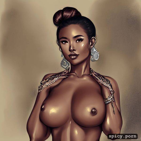 Realistic, dark skin, art by jean paptiste monge, photo realistic - spicy.porn - Thailand on pornintellect.com