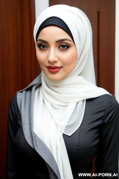 Busty hijab - ai-porn.ai on pornintellect.com