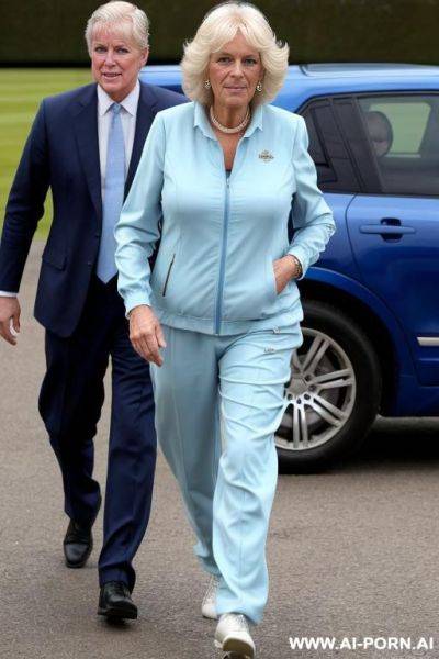 Duchess of cornwall, chav tracksuit - ai-porn.ai on pornintellect.com