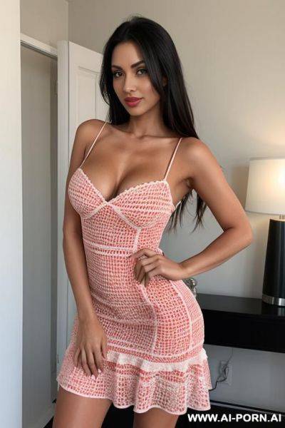 Show her wearing a dress - ai-porn.ai on pornintellect.com