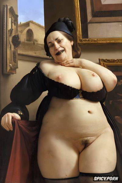 Giant and perfectly round areolas very big fat tits, victorian style - spicy.porn on pornintellect.com