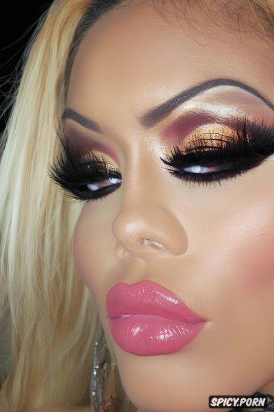 Teen, false eyelashes, orange tan, eye contact, british chav - spicy.porn - Britain on pornintellect.com